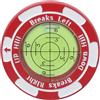 Vdaxvme Marcatore per pallone da golf, verde golf, livello a bolla, ad alta precisione