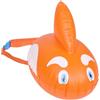JUMPLAWN Boa Gonfiabile per Nuoto Doppia Camera D'aria in Pvc Arancia | Stabilità e Galleggiamento Migliorato, Design Portatile e Anti Perdita, per Viaggio e Nuoto All'aperto