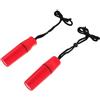 NUOBESTY 2 Pezzi Contenitore Stagno Galleggiante Rosso in Plastica per | Protezione Sigillata, Uso Semplice e Struttura Robusta, Design alla Moda, per Mare e Immersioni in Acqua