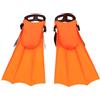 SHINEOFI Pinne da Nuoto Corte Regolabili Arancia per Adulti | EVA e Pvc, Taglia 30-36 Foro 8cm, Comfort Preciso per Vasca e Snorkeling