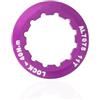 WAKMBOZS Coperchio Cassetta Bici da Corsa MTB Anello di Bloccaggio 11T AL7075 Tappo Ultraleggero per Ruota Libera 8S 9S 10S 11S 12S velocità K7 pignone per Bicicletta Falsamaglia Catena Bici(Purple)