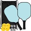 FRODOTGV Pagaia leggera per pickleball tinta unita blu cielo tinta unita | Pala de Pickleball fibra de vidrio per giocatori intermedi