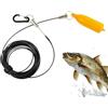 Generic Corda per punzonatura in acciaio inossidabile portatile e resistente | Corda da pesca in kayak e barba per pescatori, uomini e papà, molo, lago, fiume, dolce e salato
