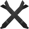 BESPORTBLE 2 Pezzi Borsa Tracolla per Spade in PU Nera, Comoda e Protettiva | Trasporto e Costume, Facile da Pulire, Cinghia Inclusa, Adatta a Spade