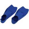 TOYANDONA Pinne da Immersione Corte Tpr Blu Taglia XS per Allenamento | 1 Paio, Forma Idromeccanica, Calzata Confortevole, per Piscina e Immersione, Effetto Spinta Naturale
