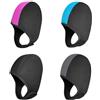 AKLOSIPY Cappuccio in neoprene da 2,5 mm per uomini e donne, berretto termico per immersioni, snorkeling, nuoto e altro ancora