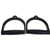 CLISPEED Maniglie per Allenamento 2Pezzi, Impugnature Resistenti all'Usura in Plastico per Bande di Resistenza in Home Gym