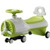 JUSKAQZYI Twist Car Music con ruote universali in PU silenziose leggere e musicali | Robusti carrelli oscillanti antiribaltamento bicicletta