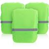 Artibetter 3 Pezzi Copri Zaino Antipioggia per Scuola e Viaggio 18-30 l Verde | Poliestere Leggero, Apertura Elastica, Portatile, Copertura per Attività All'aperto e Spostamenti