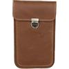 DUMRALBQE Marsupio per Cellulare Borsa for appendere il telefono cellulare con cintura in pelle da uomo per L'uso Quotidiano(11.5x16.5cm)