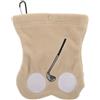 TOPPERFUN Borsa per Palline da Golf Morbida Peluche Kaki | Competizione e Allenamento, Facile da Portare, Accessorio per Golfisti, Pratica Quotidiana, Colore Kaki
