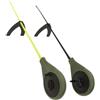 Greabuy Set ingranaggi con profilo tascabile compatto | Twin Rod Pack, corpo in ABS, formato Grab and Go, studenti all'aperto