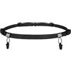 Generic Cintura Porta Zaino Da Corsa Fascia In Vita Elastico Confortevole, nero | Supporto per cintura da corsa per sport, attività all'aperto, controindicatore, concorsi, escursionismo, cy