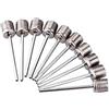 SQQCREATO Ago Pallone Aghi 50Pcs Ball Pump Inflation Needles Pin | Football Basketball Soccer Inflatable Air Valve Adaptor