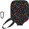 Generic pickleball Racket Case Christmas Light1 pickleball Paddle Cover | antigraffio con cerniera Neoprene Paddle Case Per L'uso Esterno Fits Most Rackets sport