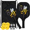 FRODOTGV Bee Dog Animal Spin Pickleball Paddles | Pala de Pickleball per principianti intermedi
