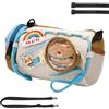 Generic Borsa per telaio per bicicletta per vano portaoggetti organizer set di | Borsa da manubrio per bicicletta impermeabile da 2 litri per uomo mountain bike ciclismo escursionismo viaggio all'aperto