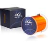 AKVTO - Lenza da pesca monolimero, monofilamento, 500 m - Ultimate Strength Resistant Leader Line Strong Mono, canna da pesca mono 4,5-15,9 kg, bassa e alta visibilità disponibile