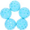 JUMPLAWN 5 Pezzi Palline da Golf Cave PE per Allenamento Indoor, Leggere | Movimento Bilanciato, Facili da Trasportare, Uso Personale, per Giocatori di Ogni Età e Livello