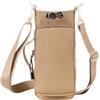 LatoYard Borsa termica in nylon con tasca per telefono, tracolla regolabile per escursionismo, palestra, viaggi, adatta a 1.134 g, Beige chiaro, Multi-tasca