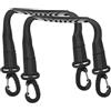 GATHINESS 2 Pezzi Cinghie Porta Scarponi da Sci Leggere e Pieghevoli Portascarponi Professionali per Scarpe da Pattinaggio e Snowboard Facili da Trasportare per Adulti