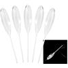 AKLOSIPY 5pcs C Plastic Bombarda Casting Bobbers per la Pesca a Mosca - Sinking S Disponibile in 5G, 0G, 5G, 20G, ideale per tecniche di stampaggio e stampaggio (15g)