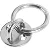 YARNOW Gancio Chiuso in Acciaio Inox per Barca, Fissaggio Rotondo Argento | Acciaio Inossidabile, Lavorazione Curata e Resistente, Installazione Semplice, Accessorio per Coperta e Uso Nautico