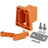 Hoppipola Adattatore per ruota pieghevole Brompton PA66 in fibra ottica (colore | PA66+fibra ottica, alta resistenza, resistente alle intemperie, per modelli Brompton, facile montaggio