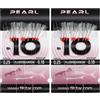 PRO FILSTAR Sabiki Krinkle Flash Pearl-White Set 2x10 ami da pesca N10 | Dia 0,25 mm, per pesca in mare, esca per sgombro e aringa, esca per sgombro, pesce persico e aringhe