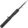 Generic Canna da pesca telescopica portatile, ultra leggera, con punta solida, compatta, da viaggio