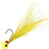 Dr.Fish Confezione da 10 maschere da pesca con piume di crappie Jig Head Marabou Hair Jig Jig Ball Round Ball Esca da pesca per crappie Trout Walleye Panfish esche d'acqua dolce 3/16 oz