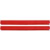iplusmile 2 Pezzi Protezione per Punte Sci in PVC Rosso, Protezione | Design con Strisce Antiurto, Presa, per Sci e Trasporto, Copertura Completa, Colore Rosso