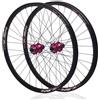 HWEVDHJ Set Di Ruote Per Mountain Bike 26/27,5 100 * 9/135 * 10mm QR Freno A Disco | Ruota A Sgancio Rapido,mozzo 32H, Cerchione In Alluminio , Per Cassette A 7/8/9/10/11/12 Velocit