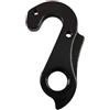 NEIQIUWING Cambio posteriore CNC in lega di alluminio, nero, 53 x 37 x 10,5 mm | L'occhiello in alluminio fresato CNC garantisce stabilità a lungo termine e protegge in modo affidabile il telaio.