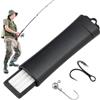 Generic Fish Hook Sharpener Ceramic - Fishing Hooks File Sharpening Stone | Fishing Hook Sharpener | Retractable Stone Fishing Hook Sharpener | Retractable Grinding Tool Lure Portable Sharpening