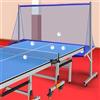 ALDNMBR Rete Raccogli-palline Da Ping Pong, Rete Mobile Per Il Recupero Delle Palline Da Tennis Da Tavolo Con 4 Ruote, Alette Laterali Allargate Anti-rimbalzo, Adatta A Tavoli Da 72-82 Pollici Per