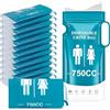 Yoodriy 12 Sacchetti Urina Monouso 750 ml con Maniglia, Orinatoio Portatile per Uomo, Donna e Bambini, Sacchi Igienici per Emergenze, Viaggio, Campeggio, Auto e attività Outdoor