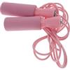 Warmhm Corda per Saltare Fitness Regolabile, Leggera, Impugnatura Ergonomica Rosa | Schiuma e Pvc, Presa Confortevole, Portatile, Adatta ad Allenamento Quotidiano e Uso Scolastico