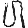 HEMOTON Guinzaglio di Sicurezza per Pagaia da Kayak Elasticizzato Nero | Poliestere Leggero, Uso in Navigazione e Kayak, per Pagaia o Canna da Pesca, Pratico e Comodo