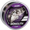 Jaxon, Monolith Carp, lenza da pesca monofilo, per pesca alla carpa, 300 m, 600 m, diametro 0,25 - 0,35 mm (etichetta in lingua italiana non garantita), marrone, 600m/0,27mm/15kg