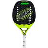 Max Beach Tennis MBT XENON, Racchetta Beach Tennis - Carbonio e Fibra di Vetro - Trattamento Super Grip - Eva Soft - Leggera e Bilanciata - Profilo 21 mm - Custodia inclusa - Racchettone da mare, spiaggia