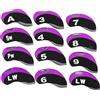 FITEGBAPY 12 coperture per la testa del putter in neoprene |Set protezione antigraffio/ferro