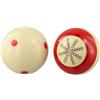LivGrain 2 palline da allenamento punteggiate da 5 a 0,6 cm, resistenti agli urti, 2 | Resina fenolica di alta qualità, resistente ai graffi per superficie, lucentezza duratura, rotolo liscio, peso standard