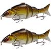 EXCEART 2 Pezzi Esca Artificiale a Forma di Pesce 12,5cm 21g Plastico | Accessori per Pasturatore Feeder, Esche Artificiali Extra Forti, Resistenti Agli Strappi, per Pesca e Appassionati