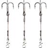 Hoppipola Tremolino in acciaio inox per luccio, pesce persico e spigolo (3,5 cm)
