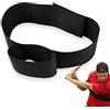 Labyrinxel Fascia da braccio regolabile per allenamento swing da golf, per uso interno ed esterno, pratica e miglioramento delle abilità