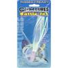 C&H Lures C&H, Rattle Jet Rigged & Ready, gonna Oyster Pearl Mylar, gancio Mustad 7/0, girevole AFW, linea mono Grand Slam da 100 libbre / 45,3 kg, 1,8 m