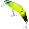 Hoppipola Esca artificiale Wobbler da 4,5 cm, 3,8 g, affondante lento con sfere sonori, azione galleggiante a S, per la pesca dei pesci predatori