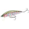Hoppipola Minnow - Esca affondante da 6,5 cm, con occhi 3D e superficie olografica, realistica, con suono integrato, per pesce persico e trota (B)