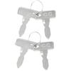 Wiffe Carrello Backup Pack 1012505 per accesso di accensione di fabbrica | 4 Pezzi di ricambio in metallo, uso condiviso, deposito garage, disponibilità flotta